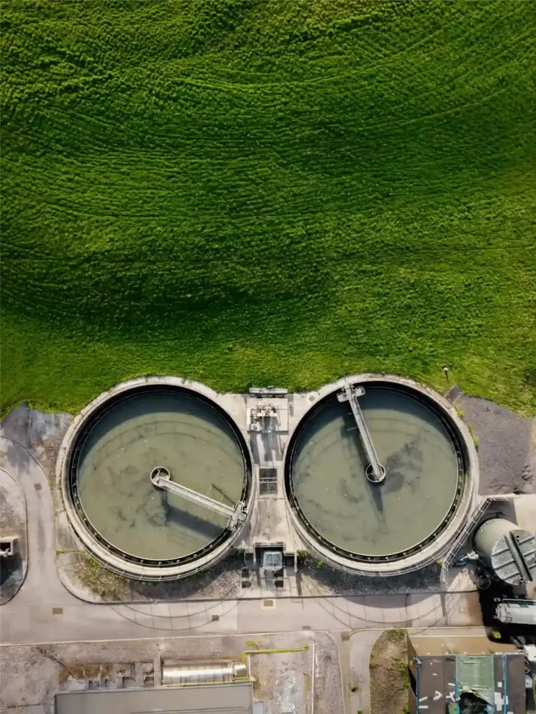 Wastewater plant